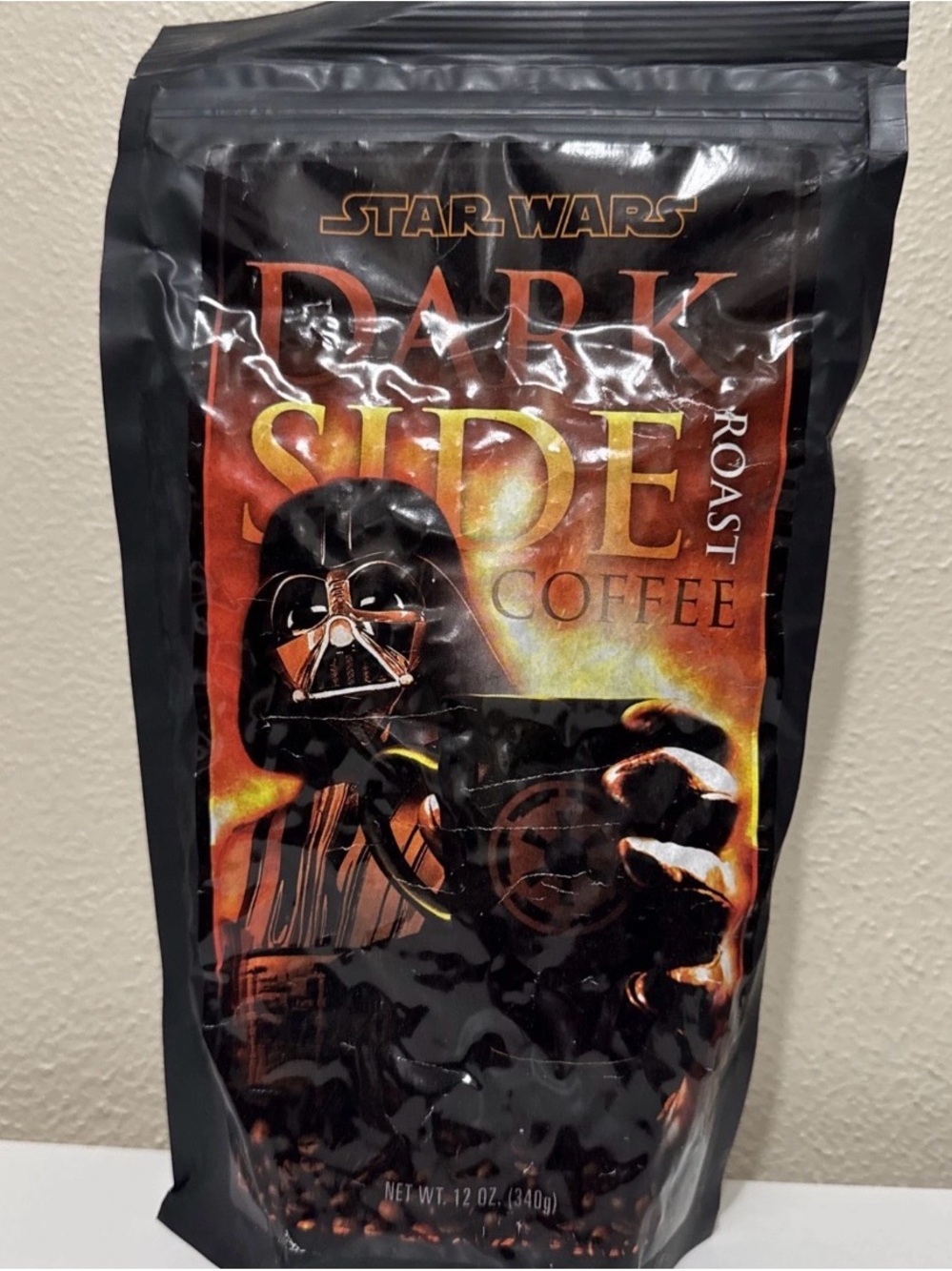 Star Wars Dark Side Roast Darth Vader Coffee - 2010 Think Geek Collectible Only!